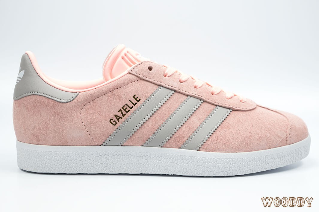 adidas gazelle grise et rose